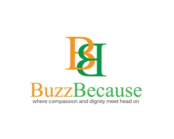 Logo design for a nonprofit company by LogoArena professional logo designers. Submitted for Buzz Because logo contest by regaltouch, entry number 32