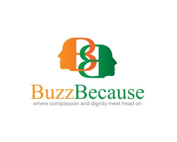 Logo design for a nonprofit company by LogoArena professional logo designers. Submitted for Buzz Because logo contest by regaltouch, entry number 33