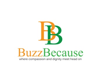 Logo design for a nonprofit company by LogoArena professional logo designers. Submitted for Buzz Because logo contest by regaltouch, entry number 48