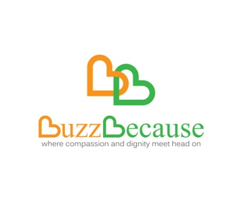 Logo design for a nonprofit company by LogoArena professional logo designers. Submitted for Buzz Because logo contest by regaltouch, entry number 49