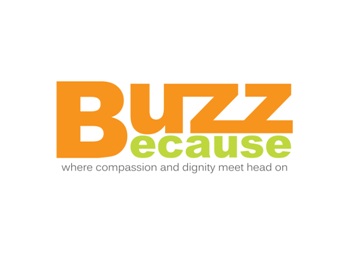 Logo design for a nonprofit company by LogoArena professional logo designers. Submitted for Buzz Because logo contest by regaltouch, entry number 64