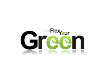 Logo design for a other company by LogoArena professional logo designers. Submitted for Flex Your Green logo contest by wolve, entry number 42