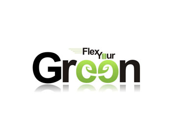 Logo design for a other company by LogoArena professional logo designers. Submitted for Flex Your Green logo contest by wolve, entry number 43