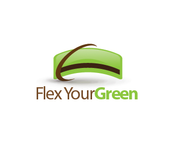 Logo design for a other company by LogoArena professional logo designers. Submitted for Flex Your Green logo contest by Alex, entry number 1