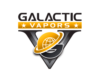 Logo design for a retail company by LogoArena professional logo designers. Submitted for Galactic Vapors logo contest by scave, entry number 58