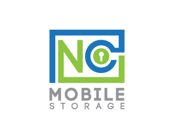 Logo design for a service industries company by LogoArena professional logo designers. Submitted for NC Mobile Storage logo contest by skydesign2, entry number 38