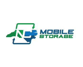 Logo design for a service industries company by LogoArena professional logo designers. Submitted for NC Mobile Storage logo contest by skydesign2, entry number 92