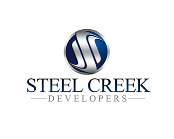 Logo design for a real estate company by LogoArena professional logo designers. Submitted for Steel Creek Developers logo contest by ChampenG, entry number 109