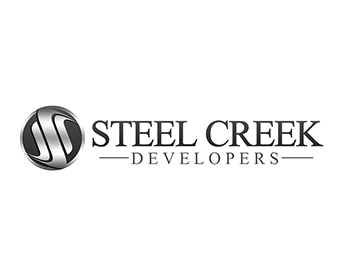 Logo design for a real estate company by LogoArena professional logo designers. Submitted for Steel Creek Developers logo contest by ChampenG, entry number 192