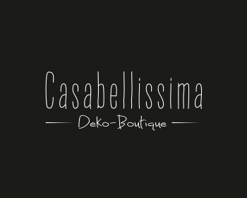 Logo design for a retail company by LogoArena professional logo designers. Submitted for Casabellissima logo contest by ciolena, entry number 123
