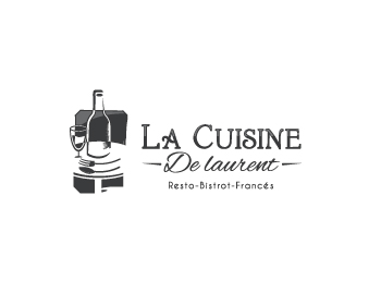 Logo design for a restaurant company by LogoArena professional logo designers. Submitted for La cuisine de laurent logo contest by novaera, entry number 37
