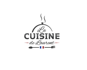 Logo design for a restaurant company by LogoArena professional logo designers. Submitted for La cuisine de laurent logo contest by novaera, entry number 68