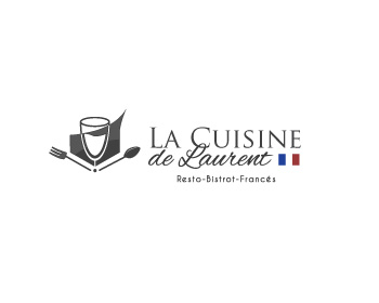 Logo design for a restaurant company by LogoArena professional logo designers. Submitted for La cuisine de laurent logo contest by novaera, entry number 69