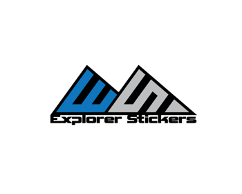 explorer-stickers - Logo Designs By regaltouch