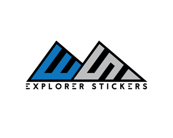 explorer-stickers - Logo Designs By regaltouch