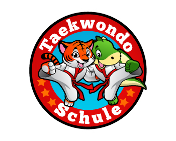 Logo design for a sports company by LogoArena professional logo designers. Submitted for Taekwondo Schule logo contest by abu_hilmi, entry number 5