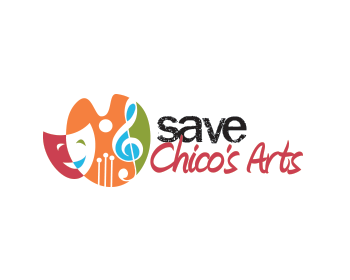 Logo design for a nonprofit company by LogoArena professional logo designers. Submitted for Save Chico's Arts logo contest by Juppin, entry number 36