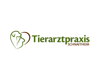 Logo design for a medical company by LogoArena professional logo designers. Submitted for Tierarztpraxis Schnaitheim logo contest by Sandc, entry number 67