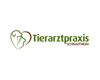 Logo design for a medical company by LogoArena professional logo designers. Submitted for Tierarztpraxis Schnaitheim logo contest by Sandc, entry number 68