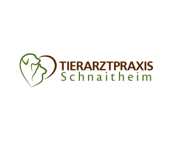 Logo design for a medical company by LogoArena professional logo designers. Submitted for Tierarztpraxis Schnaitheim logo contest by Sandc, entry number 72