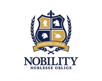 Logo design for a finance company by LogoArena professional logo designers. Submitted for Nobility logo contest by artfactory, entry number 25