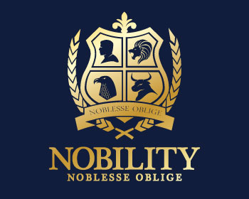 Logo design for a finance company by LogoArena professional logo designers. Submitted for Nobility logo contest by artfactory, entry number 41