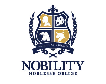Logo design for a finance company by LogoArena professional logo designers. Submitted for Nobility logo contest by artfactory, entry number 50