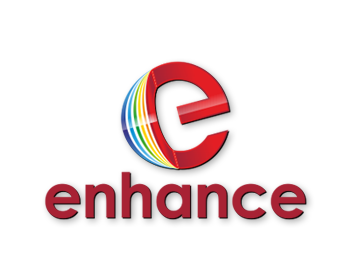 Logo design for a internet company by LogoArena professional logo designers. Submitted for Enhance logo contest by fadidesign, entry number 8