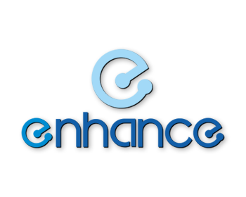Logo design for a internet company by LogoArena professional logo designers. Submitted for Enhance logo contest by fadidesign, entry number 10