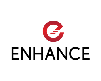 Logo design for a internet company by LogoArena professional logo designers. Submitted for Enhance logo contest by fadidesign, entry number 12