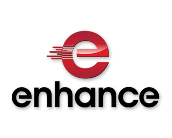Logo design for a internet company by LogoArena professional logo designers. Submitted for Enhance logo contest by fadidesign, entry number 13