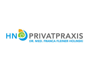 Logo design for a medical company by LogoArena professional logo designers. Submitted for HNO Privatpraxis Dr. med. Franca Fleiner-Holinski logo contest by jctoledo, entry number 37