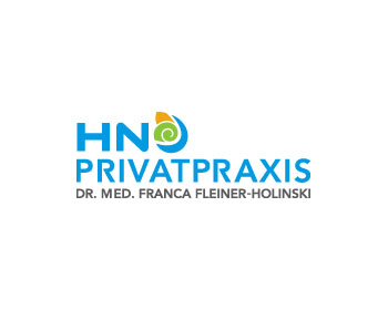 Logo design for a medical company by LogoArena professional logo designers. Submitted for HNO Privatpraxis Dr. med. Franca Fleiner-Holinski logo contest by jctoledo, entry number 68
