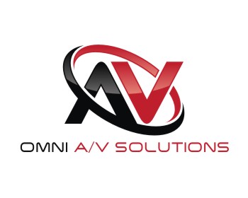 Logo design for a entertainment company by LogoArena professional logo designers. Submitted for Omni A/V Solutions logo contest by infinityvash, entry number 80