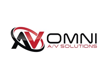 Logo design for a entertainment company by LogoArena professional logo designers. Submitted for Omni A/V Solutions logo contest by infinityvash, entry number 81
