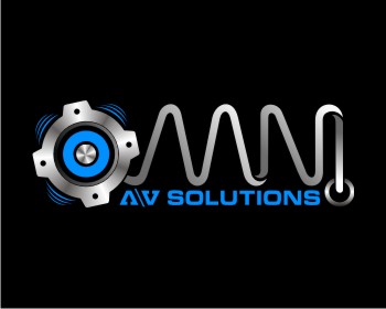 Logo design for a entertainment company by LogoArena professional logo designers. Submitted for Omni A/V Solutions logo contest by infinityvash, entry number 134