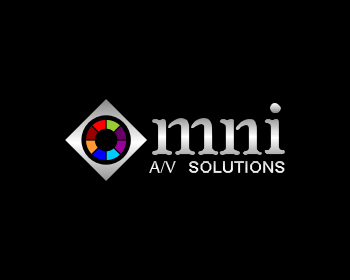 Logo design for a entertainment company by LogoArena professional logo designers. Submitted for Omni A/V Solutions logo contest by wolve, entry number 195