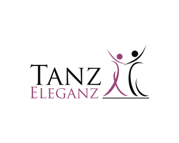 Logo design for a sports company by LogoArena professional logo designers. Submitted for Tanz Eleganz logo contest by najwan, entry number 89