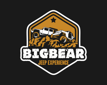 Logo design for a sports company by LogoArena professional logo designers. Submitted for Big Bear Jeep Experience logo contest by masjacky, entry number 9