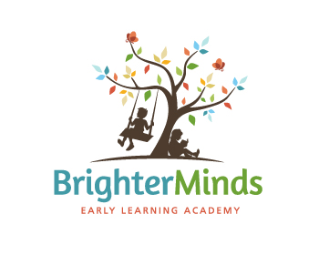 Logo design for a education company by LogoArena professional logo designers. Submitted for Brighter Minds logo contest by Immo0, entry number 99