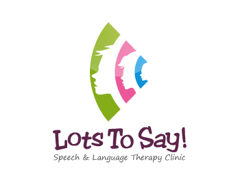 Logo design for a medical company by LogoArena professional logo designers. Submitted for Lots to Say! Speech & Language Therapy Clinic logo contest by Immo0, entry number 76
