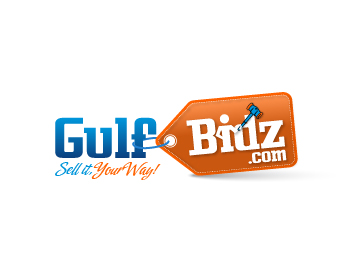 Logo design for a internet company by LogoArena professional logo designers. Submitted for GulfBidz.com logo contest by FernandoBM, entry number 106