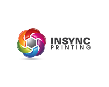 Logo design for a retail company by LogoArena professional logo designers. Submitted for insync printing logo contest by lead, entry number 155