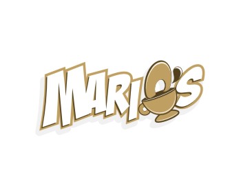 Logo design for a restaurant company by LogoArena professional logo designers. Submitted for Mario's Donuts and Cafe logo contest by magzymagz, entry number 75