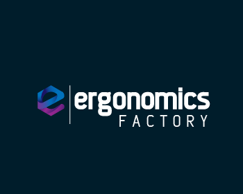 Logo design for a technology company by LogoArena professional logo designers. Submitted for ERGONOMICS FACTORY logo contest by purwagustira, entry number 45