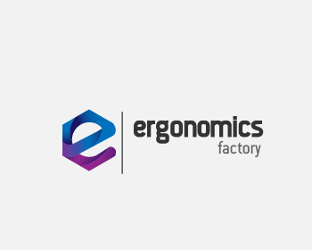 Logo design for a technology company by LogoArena professional logo designers. Submitted for ERGONOMICS FACTORY logo contest by purwagustira, entry number 98