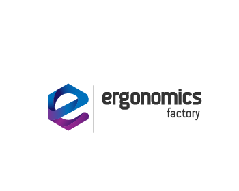 Logo design for a technology company by LogoArena professional logo designers. Submitted for ERGONOMICS FACTORY logo contest by purwagustira, entry number 136