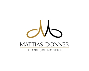 Logo design for a consulting company by LogoArena professional logo designers. Submitted for Logo für Matthias Donner logo contest by mango, entry number 149