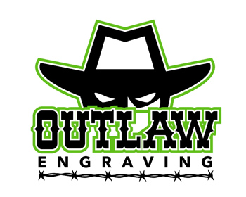 Logo design for a other company by LogoArena professional logo designers. Submitted for Outlaw Engraving logo contest by patrimonio, entry number 20