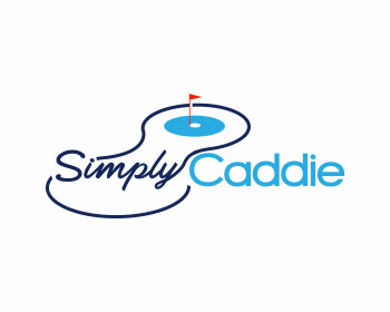 Logo design for a sports company by LogoArena professional logo designers. Submitted for Simply Caddie logo contest by jctoledo, entry number 69